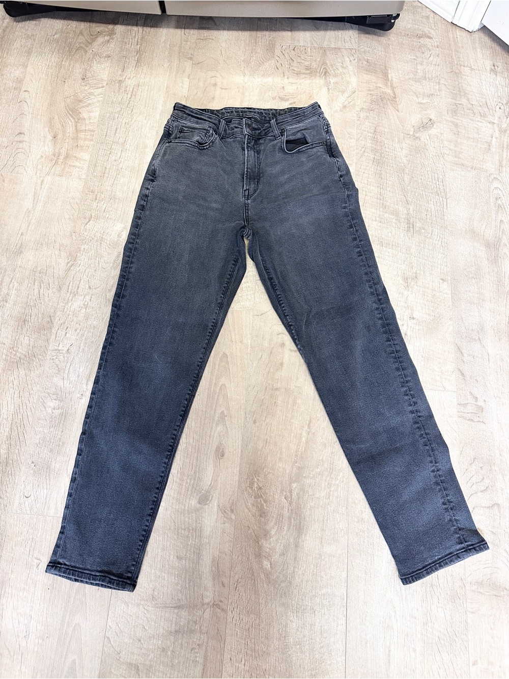 American Eagle Outfitters Women's High-Rise Jeans - Charcoal